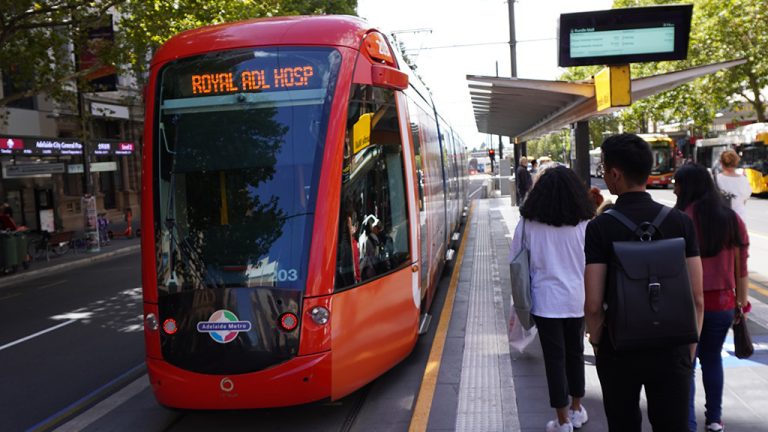 tourist tram adelaide